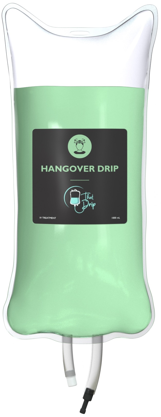 Hangover Drip - green That Drip Miami cropped