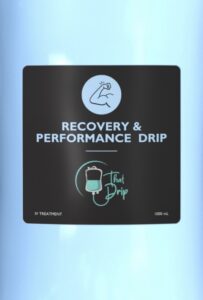 Recovery and Performance Drip - darker blue That Drip Miami tall