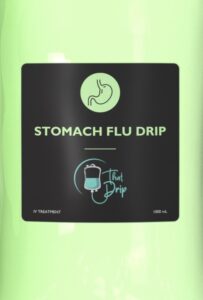 Stomach Flu Drip - light green That Drip Miami tall